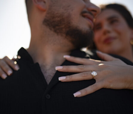 wedding proposal santorini
