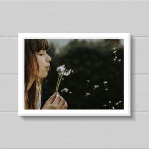 Girl With Flower