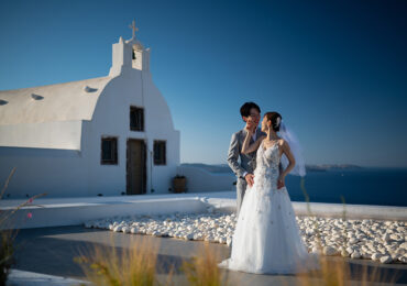 next-day photoshoot in santorini